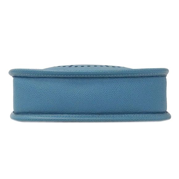 Hermes Shoulder Bag PM Short Blue Jean Silver Hardware - Picture 3 of 7